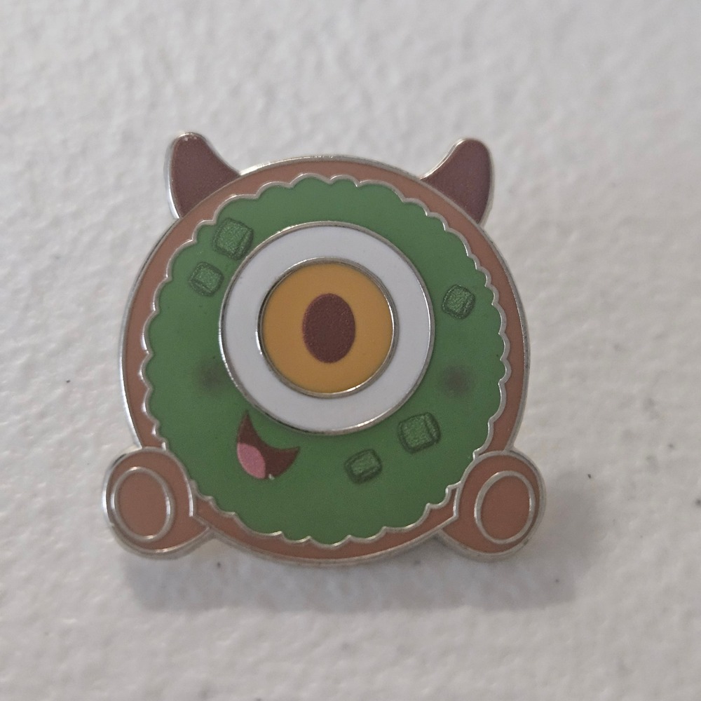 NEW Disney Munchlings Series 2 Mystery Pin Mike Wazowski Avocado Breakfast Bagel